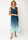 Alquema One Size Long Estrella Dress & Coat Set, Dazzling Ice Blue