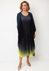 Alquema One Size Long Estrella Dress & Coat Set, Odyssey Green