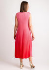 Alquema One Size Long Estrella Dress & Coat Set, Rosehip Pink