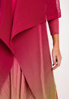 Alquema One Size Ombre Chiffon Dress & Jacket, Acid Dream