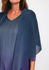Alquema Long Estrella Dress & Coat Set, Blueberry to Lavender