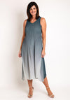 Alquema One Size Ombre Chiffon Dress & Jacket, Gamble