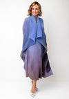 Alquema One Size Ombre Chiffon Dress & Jacket, Lilac Multi