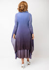 Alquema One Size Ombre Chiffon Dress & Jacket, Lilac Multi