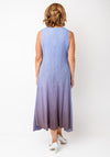 Alquema One Size Ombre Chiffon Dress & Jacket, Lilac Multi