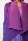Alquema One Size Ombre Chiffon Dress & Jacket, Purple Multi