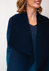 Alquema One Size Ombre Chiffon Dress & Jacket, Navy