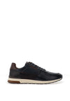 AMBITIOUS Slow Side Zip Trainers, Navy