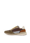 AMBITIOUS Teddy Trainers, Brown Multi
