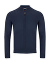 Andre Granada Full Zip Sweater, Navy