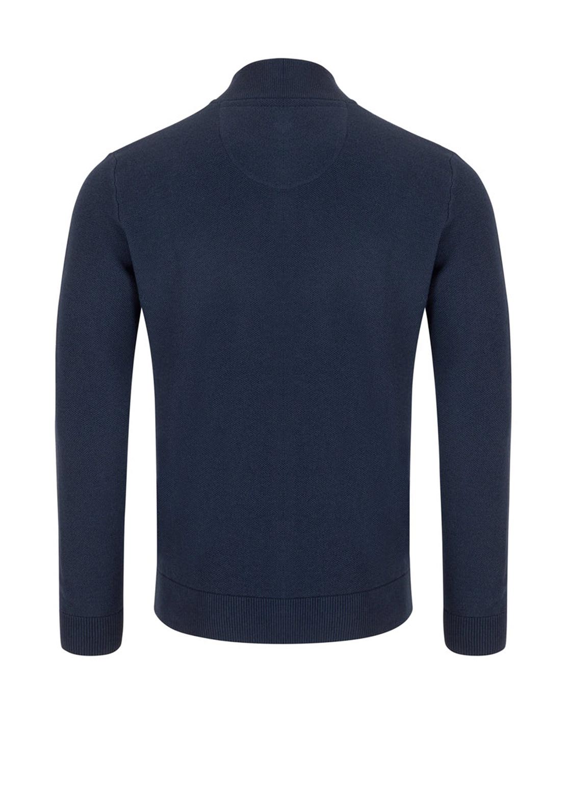 Andre Granada Full Zip Sweater, Navy