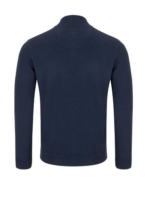 Andre Granada Full Zip Sweater, Navy