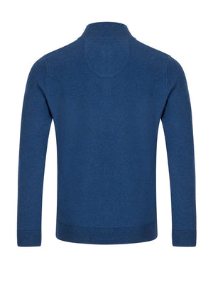 Andre Madrid Quarter Zip Sweater, Blue