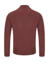 Andre Madrid Quarter Zip Sweater, Russet