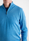 Andre Adare Quarter Zip Sweater, Blue