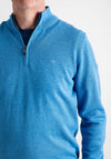 Andre Adare Quarter Zip Sweater, Blue