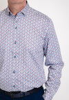Andre Abbey Print Shirt, Pink Multi
