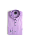 Andre Baggot Plain Shirt, Purple