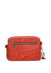 Anekke Abstract Medium Crossbody Bag, Red
