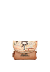 Anekke Peace & Love Small Coin Wallet, Camel