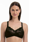 Anita Bobette Wire Free Post Surgery Bra, Black