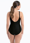 Anita Dirban Print Mastectomy Swimsuit, Black Multi