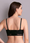 Anita Fleur Bandeau Top, Black