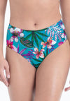 Anita Peggy Floral Bikini Bottom, Blue