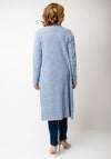 Anonymous Knit Open Front Cardigan, Blue