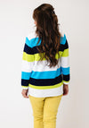 Anonymous Striped Crew Neck Jumper, Multi-Coloured