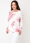 Anonymous Floral Print Top, Pink