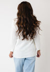 Anonymous Colour Block Knitted Jumper, Cream Multi