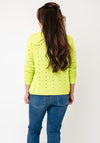 Anonymous Knitted with Button Detail Cardigan, Green