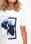 Anonymous Flower Graphic Print Top, Off White