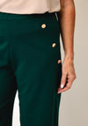 Anonymous Button Detail Trousers, Green
