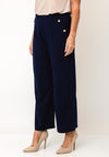 Anonymous Button Detail Trousers, Navy