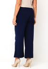 Anonymous Button Detail Trousers, Navy