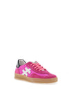 Another Trend Metallic Laced Trainers, Pink