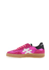 Another Trend Metallic Laced Trainers, Pink
