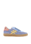 Another Trend Suede Laced Trainers, Blue Multi