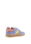 Another Trend Suede Laced Trainers, Blue Multi