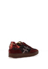 Another Trend Leather Sparkling Glitter Trainers, Wine