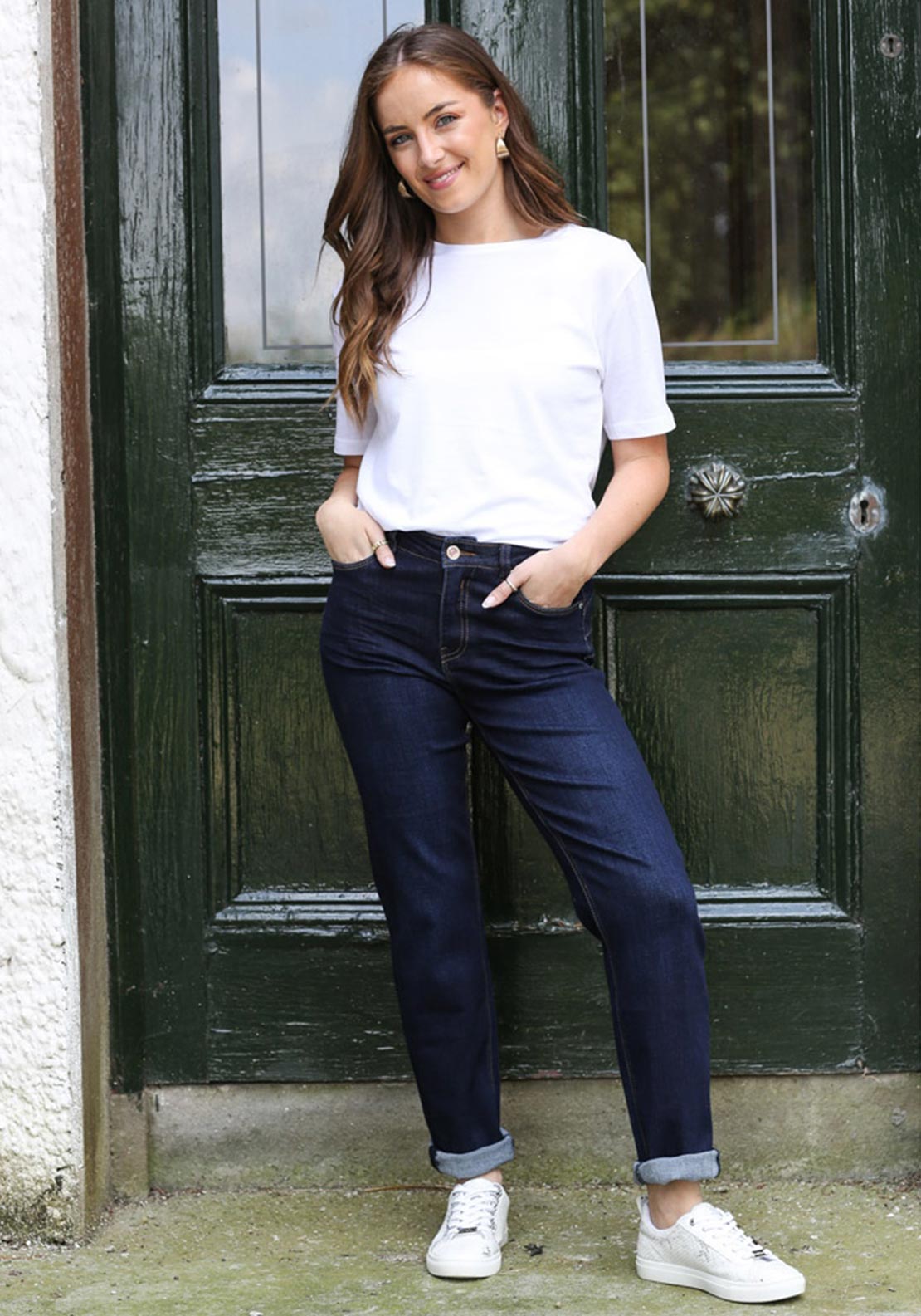Rant and Rave Clancy Straight Leg Jeans, Dark Indigo - McElhinneys