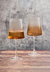 Anton Studio Design Empire Amber Set of 2 Wine Glasses, 450ml