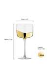 Anton Studio Designs Wave Set of 2 Gin Glasses, Gold