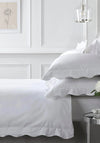 Appletree Scalloped Edge Duvet Cover Set, White