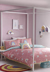 Appletree Rainbow Pom Duvet Cover Set, Pink Multi