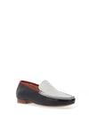 Ara Atlanta Leather Slip On Comfort Shoe, Navy & Red