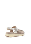 Ara Lucca Leather Velcro Strap Sandals, Sand