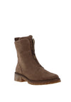 Ara Leather Zip Front Boots, Sesame